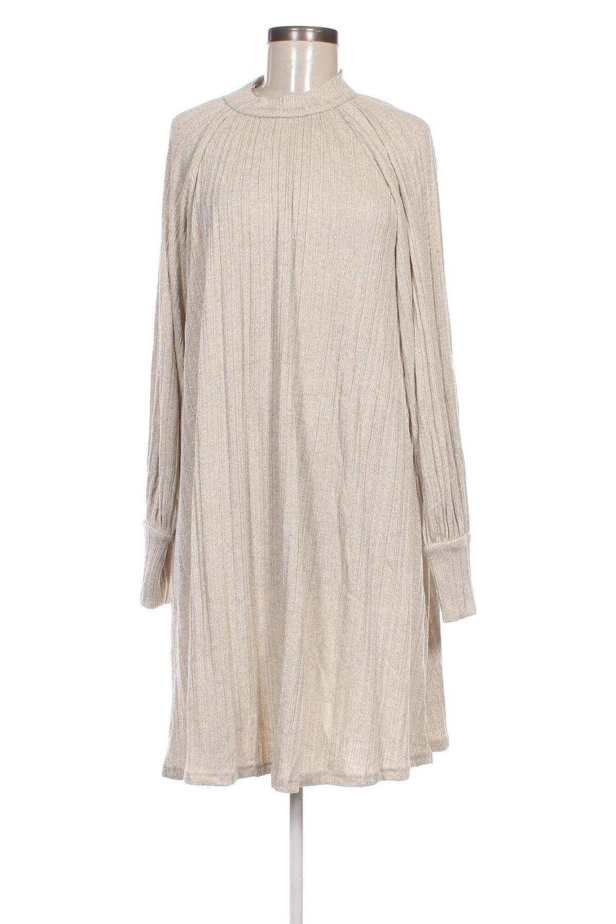 Kleid Pieces, Größe L, Farbe Beige, Preis 18,99 €