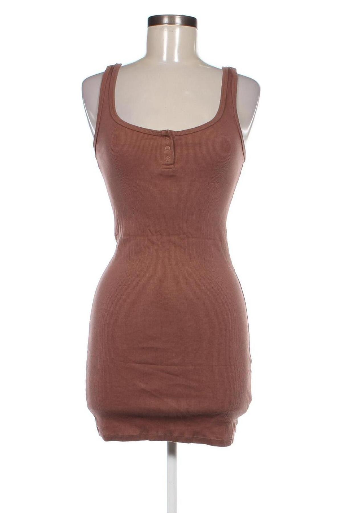 Kleid Zara, Größe M, Farbe Braun, Preis 18,99 €