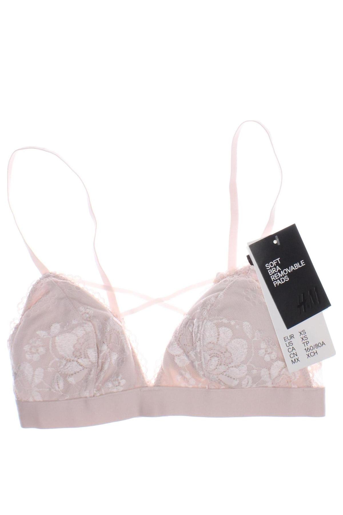 Büstenhalter H&M, Größe XS, Farbe Rosa, Preis € 19,44