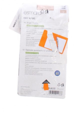 Skarpety Esmara, Rozmiar M, Kolor Beżowy, Cena 27,60 zł