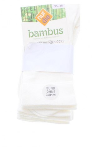 Κάλτσες Nur Die, Μέγεθος S, Χρώμα Λευκό, Τιμή 7,99 €