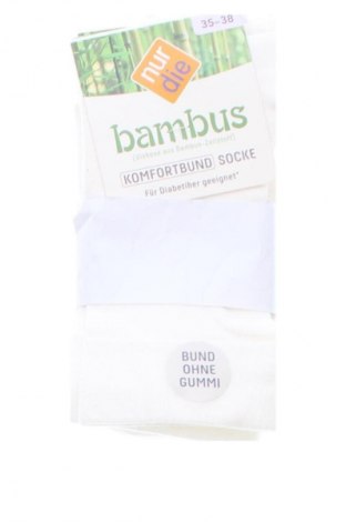 Socken Nur Die, Größe S, Farbe Weiß, Preis 7,99 €