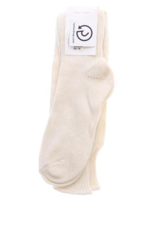 Strümpfe Unbranded, Größe L, Farbe Ecru, Preis € 9,99