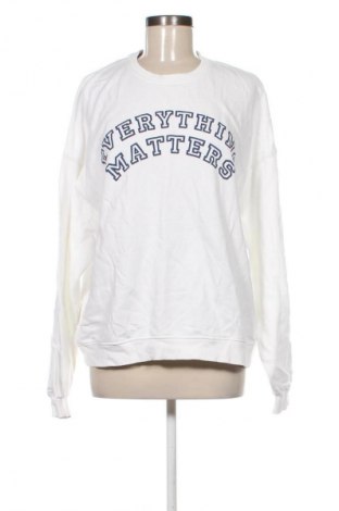 Damen Shirt Bershka, Größe L, Farbe Weiß, Preis € 6,99