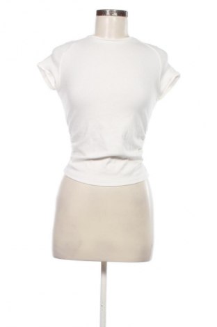 Damen Shirt Bershka, Größe L, Farbe Weiß, Preis € 16,99