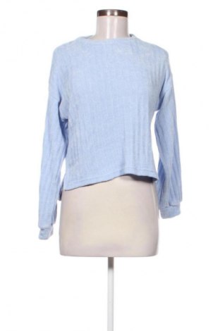 Дамска блуза Bershka, Размер XS, Цвят Син, Цена 19,00 лв.