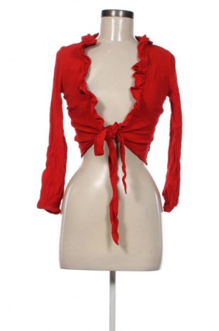 Damen Shirt Bershka, Größe XS, Farbe Rot, Preis € 9,99