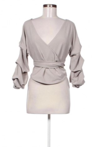 Дамска блуза Boohoo, Размер M, Цвят Сив, Цена 19,00 лв.