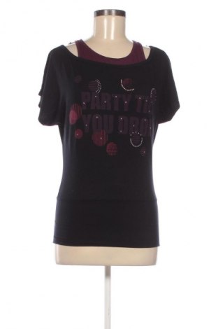 Дамска блуза Clockhouse, Размер S, Цвят Черен, Цена 19,00 лв.