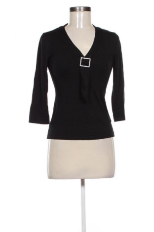 Γυναικεία μπλούζα Comma,, Μέγεθος S, Χρώμα Μαύρο, Τιμή 18,99 €