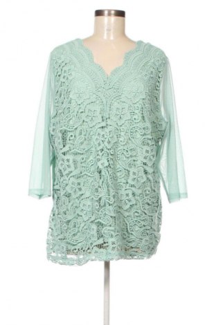 Дамска блуза Fair Lady, Размер XL, Цвят Зелен, Цена 13,99 лв.