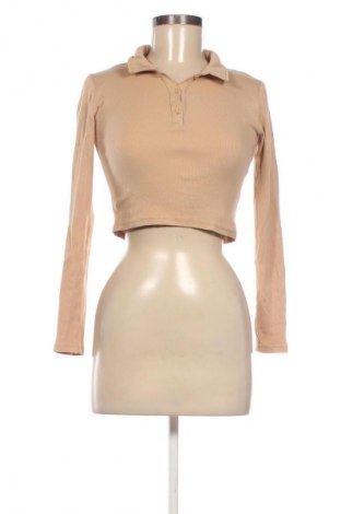 Дамска блуза Fb Sister, Размер S, Цвят Бежов, Цена 19,00 лв.