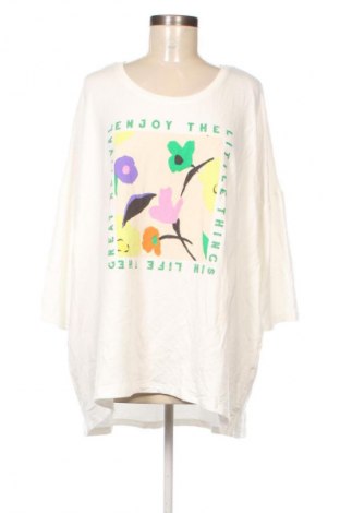 Γυναικεία μπλούζα Gina Benotti, Μέγεθος XXL, Χρώμα Λευκό, Τιμή 13,99 €