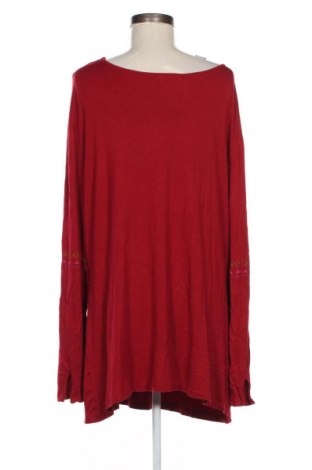 Γυναικεία μπλούζα Gudrun Sjödén, Μέγεθος 4XL, Χρώμα Κόκκινο, Τιμή 19,99 €