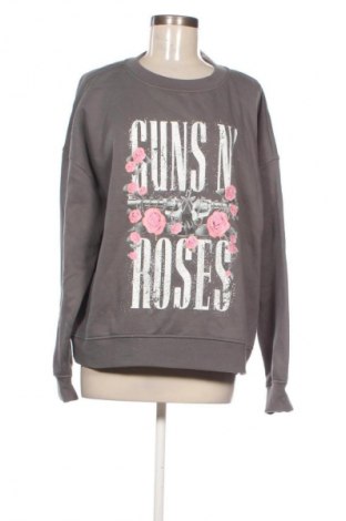 Дамска блуза Guns N' Roses, Размер L, Цвят Сив, Цена 9,99 лв.