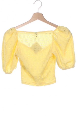 Bluzka damska H&M Divided, Rozmiar XS, Kolor Żółty, Cena 43,68 zł