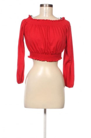 Dámska blúza H&M Divided, Veľkosť S, Farba Červená, Cena  7,95 €