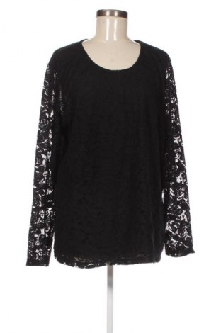 Γυναικεία μπλούζα Laura Torelli, Μέγεθος XXL, Χρώμα Μαύρο, Τιμή 10,99 €