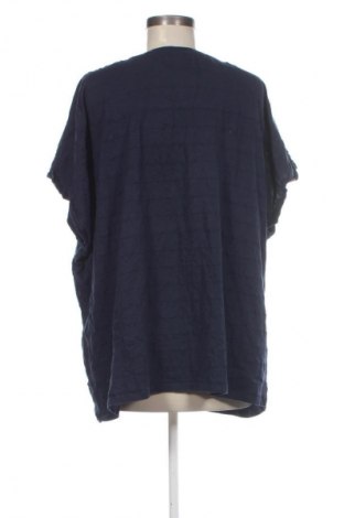 Γυναικεία μπλούζα Laura Torelli, Μέγεθος 5XL, Χρώμα Μπλέ, Τιμή 10,99 €