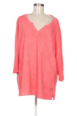 Γυναικεία μπλούζα Laura Torelli, Μέγεθος 3XL, Χρώμα Κόκκινο, Τιμή 10,99 €