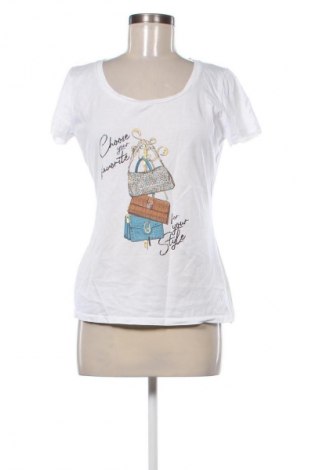 Damen Shirt Liu Jo, Größe M, Farbe Weiß, Preis 59,34 €