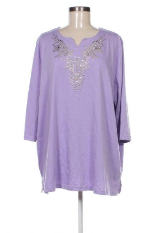 Damen Shirt M. Collection, Größe 3XL, Farbe Lila, Preis € 12,99