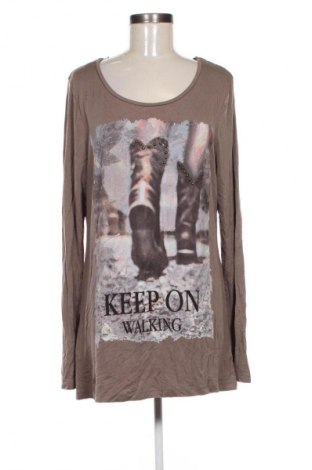 Дамска блуза Miss Etam, Размер XXL, Цвят Кафяв, Цена 20,99 лв.