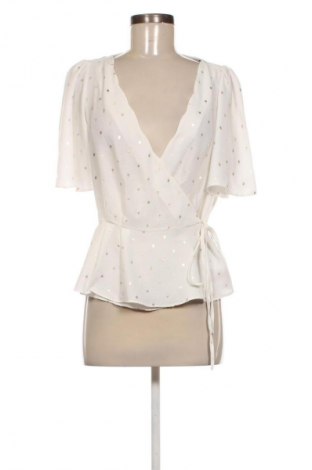 Дамска блуза Naf Naf, Размер M, Цвят Бял, Цена 26,98 лв.