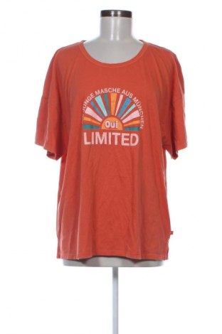 Γυναικεία μπλούζα Oui, Μέγεθος XXL, Χρώμα Πορτοκαλί, Τιμή 44,99 €