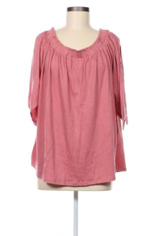 Дамска блуза Rainbow, Размер XL, Цвят Розов, Цена 19,00 лв.