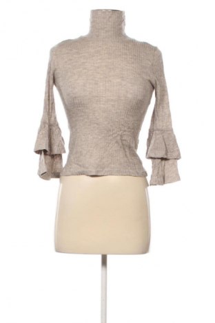 Γυναικεία μπλούζα SHEIN, Μέγεθος S, Χρώμα  Μπέζ, Τιμή 4,99 €