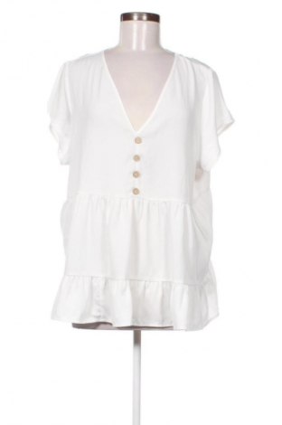 Bluzka damska SHEIN, Rozmiar XL, Kolor Biały, Cena 44,00 zł