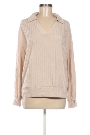 Дамска блуза SHEIN, Размер L, Цвят Бежов, Цена 19,00 лв.