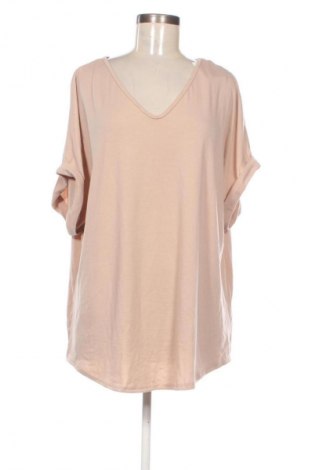 Γυναικεία μπλούζα SHEIN, Μέγεθος XXL, Χρώμα  Μπέζ, Τιμή 7,99 €