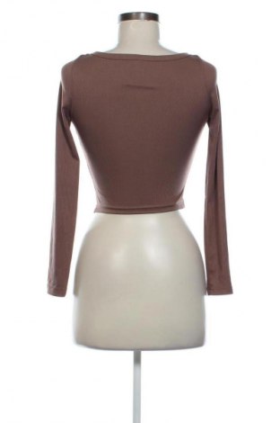 Дамска блуза SHEIN, Размер XS, Цвят Кафяв, Цена 19,00 лв.