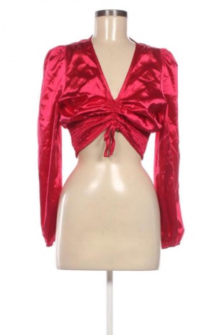 Bluzka damska Sinsay, Rozmiar XL, Kolor Różowy, Cena 43,77 zł