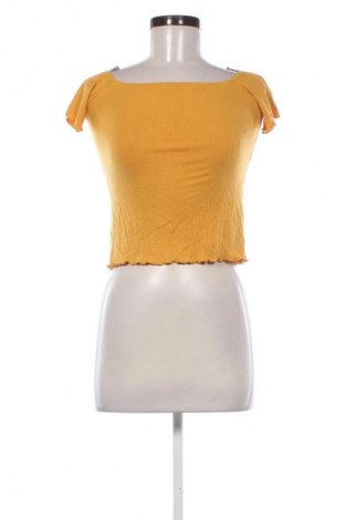 Γυναικεία μπλούζα Stradivarius, Μέγεθος M, Χρώμα Κίτρινο, Τιμή 9,72 €