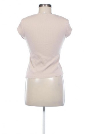 Дамска блуза Stradivarius, Размер L, Цвят Бежов, Цена 19,00 лв.