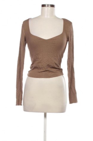 Damen Shirt Stradivarius, Größe M, Farbe Braun, Preis € 5,99