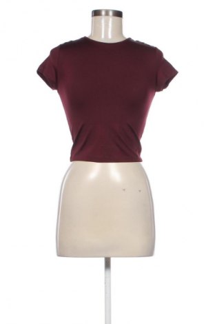 Дамска блуза Stradivarius, Размер M, Цвят Червен, Цена 19,55 лв.