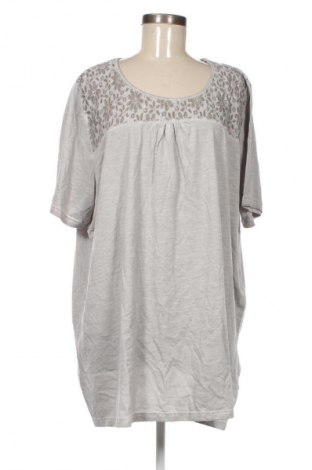 Γυναικεία μπλούζα Ulla Popken, Μέγεθος XXL, Χρώμα Γκρί, Τιμή 18,99 €