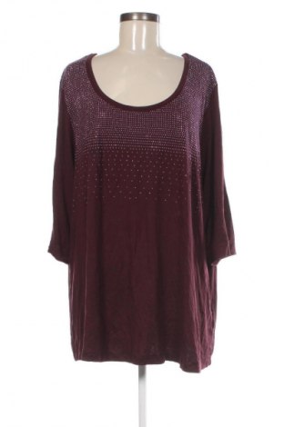 Dámská halenka Ulla Popken, Velikost 3XL, Barva Červená, Cena  489,00 Kč