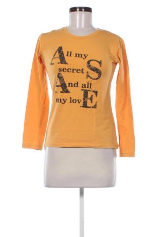 Дамска блуза Unbranded, Размер M, Цвят Жълт, Цена 13,87 лв.