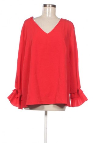 Дамска блуза Unbranded, Размер 3XL, Цвят Червен, Цена 17,99 лв.