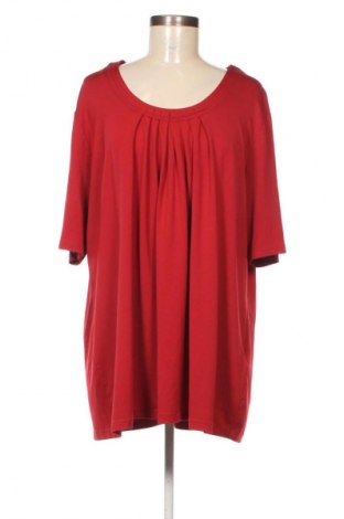 Damen Shirt Unbranded, Größe 4XL, Farbe Rot, Preis 15,99 €