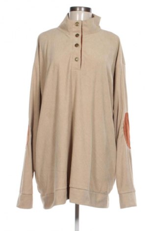 Γυναικεία μπλούζα Unbranded, Μέγεθος 5XL, Χρώμα  Μπέζ, Τιμή 13,99 €