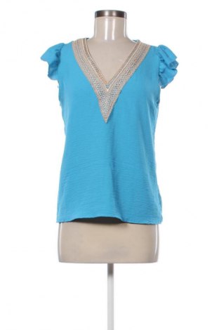Дамска блуза Unbranded, Размер M, Цвят Син, Цена 19,00 лв.