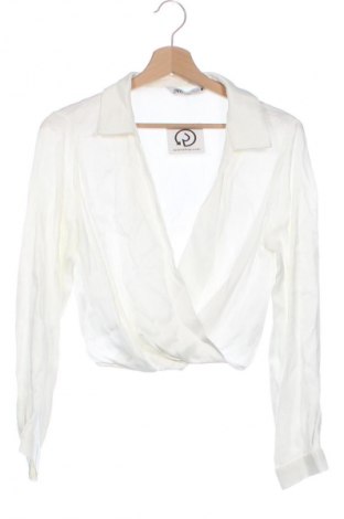 Damen Shirt Zara, Größe XS, Farbe Weiß, Preis € 14,00