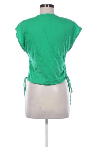 Дамска блуза Zara, Размер S, Цвят Зелен, Цена 20,00 лв.