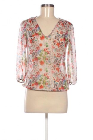 Дамска блуза Zara, Размер XS, Цвят Многоцветен, Цена 26,98 лв.